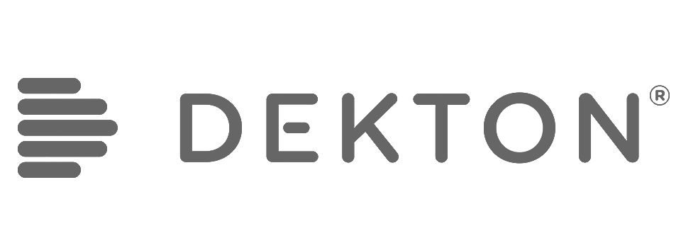 dekton logo gris