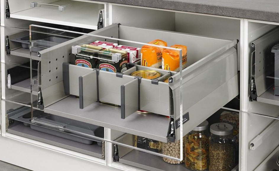 cajon cocina organizador alimentos especias botes metalicos